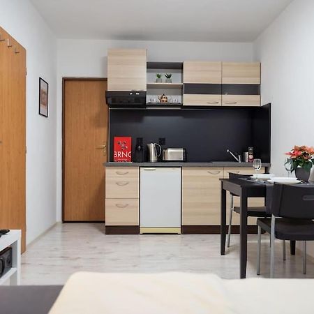 Byt Krenova 1+Kk Брно Экстерьер фото